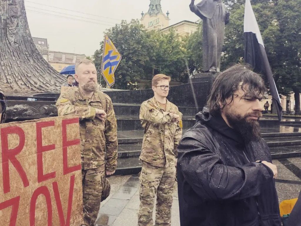“За нашу незалежність” Повний виступ Володимира Рудьковського на протесті Free Azov 13 червня&nbsp;2026.